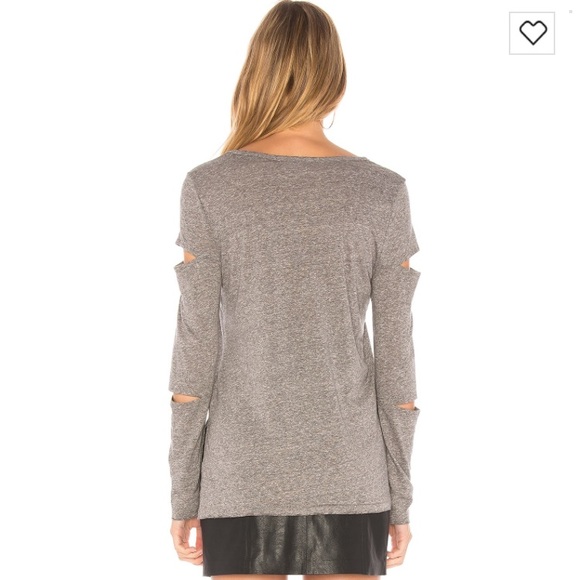 BLACK gloria cut out top - Picture 2 of 5